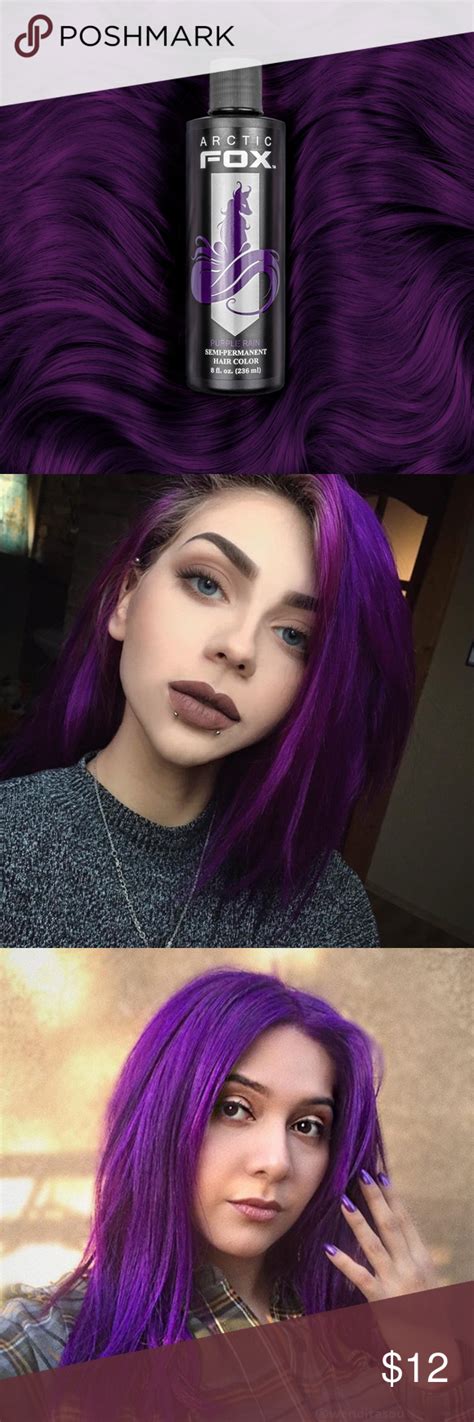 purple arctic fox hair dye|arctic fox purple rain diluted.